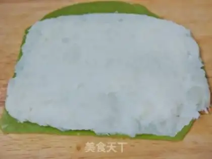 Make Vegetable mountain rolls step 8
