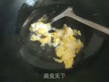 Make Shrimp egg cheese rice step 4