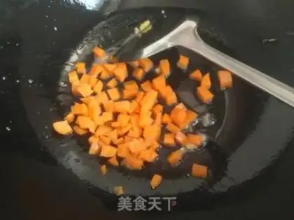 Make Shrimp egg cheese rice step 5