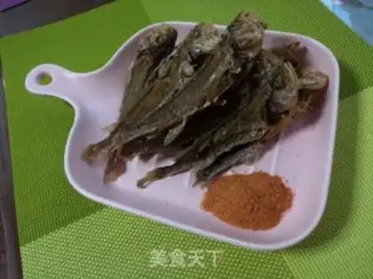 Make Dried-out yellowfish step 3