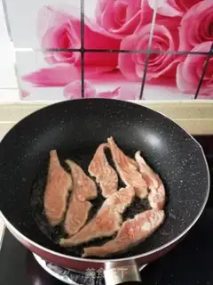 Make Fried salmon step 5