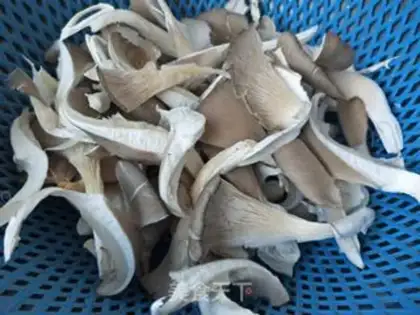 Make Frozen mushrooms step 1
