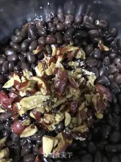 Make Red bean sticky bag step 4