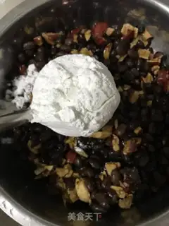 Make Red bean sticky bag step 5