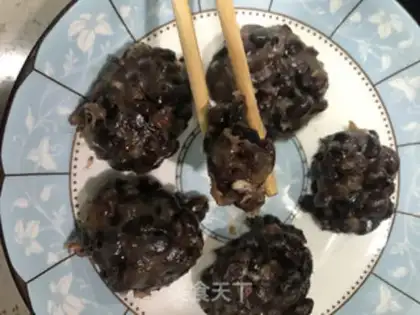 Make Red bean sticky bag step 9