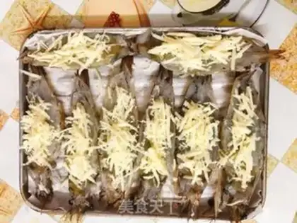 Make Cheese shrimp step 2