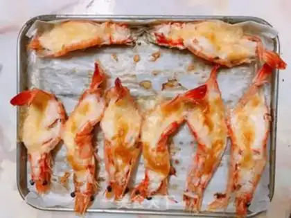 Make Cheese shrimp step 4