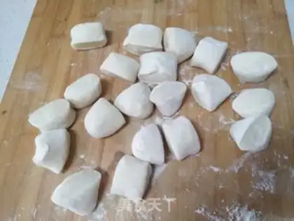 Make The mushroom cabbage bag step 7