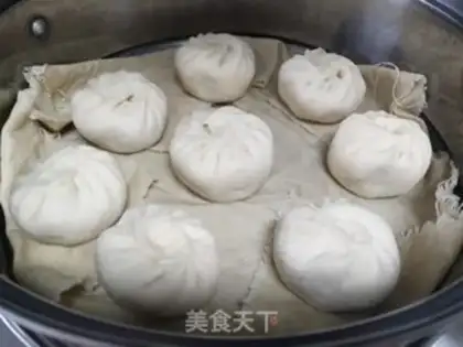 Make The mushroom cabbage bag step 12