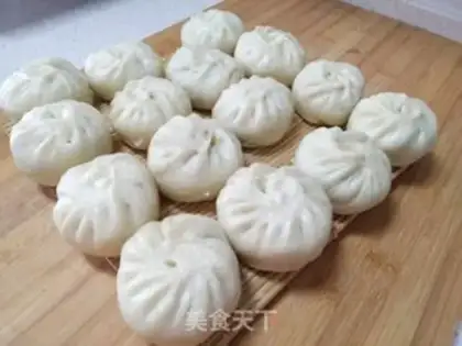Make The mushroom cabbage bag step 13