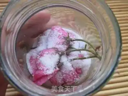 Make Pickled cherry blossoms step 8