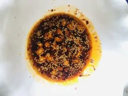 Make Three colors of cool powder step 11