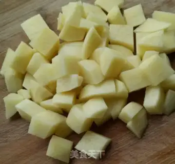 Make Potato chicken step 0