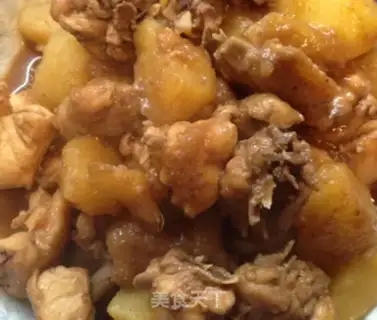 Make Potato chicken step 3