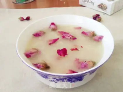 Make quinoa rose porridge step 8