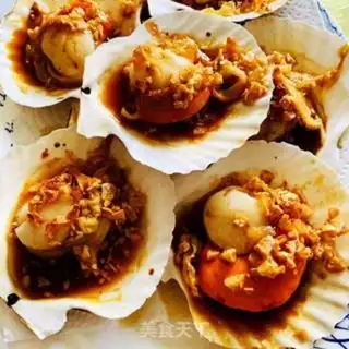 Make Garlic scallop step 6