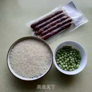Make Weenie pea rice step 1