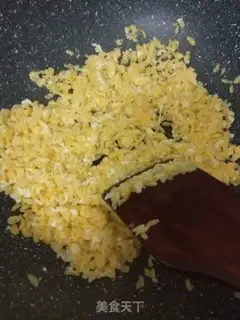 Make Spring egg fried rice step 3