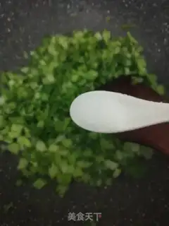 Make Spring egg fried rice step 4