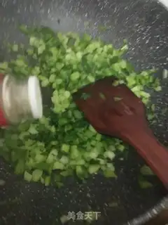 Make Spring egg fried rice step 5