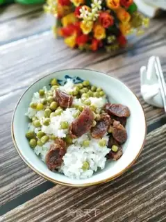 Make Weenie pea rice step 6