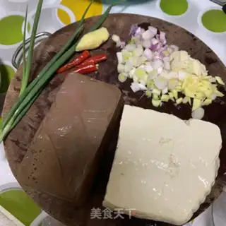 Make Spicy tofu step 0