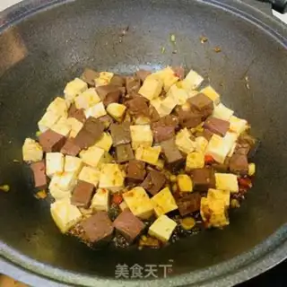 Make Spicy tofu step 5