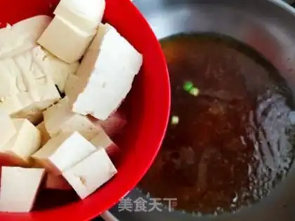 Make Spinach tofu pickle soup step 7