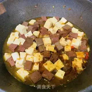 Make Spicy tofu step 6