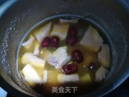 Make Dino chicken soup step 6