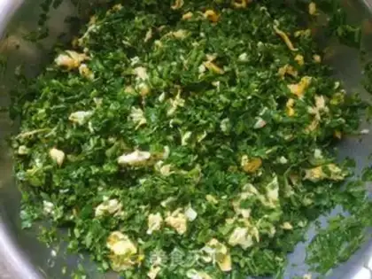 Make Scrumptious egg dumplings step 8