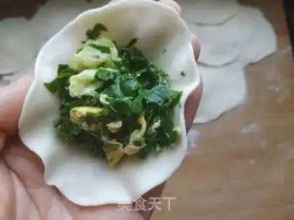 Make Scrumptious egg dumplings step 12