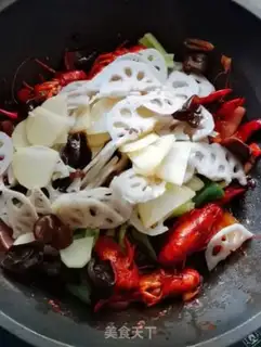 Make Dry pot lobster step 12