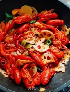Make Dry pot lobster step 13
