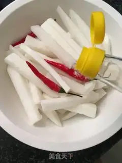 Make Spicy radish step 4