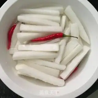 Make Spicy radish step 6