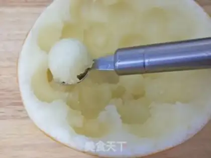 Make Orange juice melon step 1