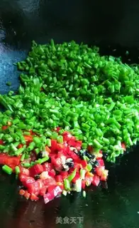 Make Cream peppers and carbs step 3