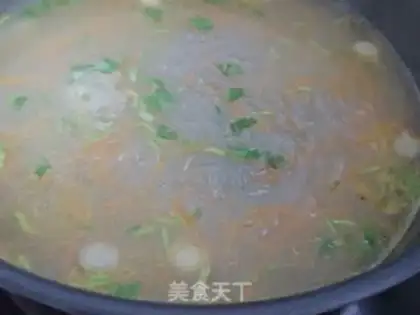 Make Carrot fan soup step 3