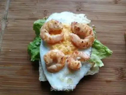 Make Shrimp egg sandwich step 5