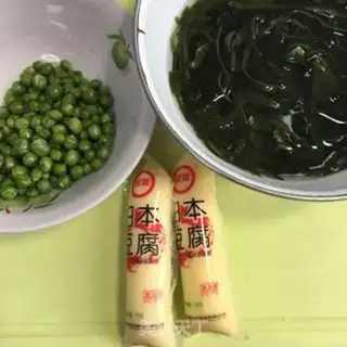 Make Peas Sea Belt tofu soup step 0