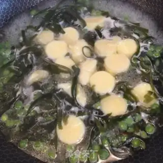Make Peas Sea Belt tofu soup step 3