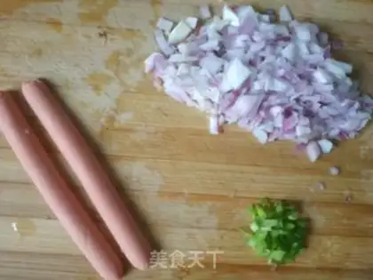 Make Roasted noodles step 1