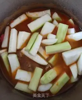 Make ♪ Little rows of red cranberry soup ♪ step 5