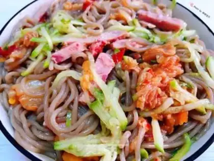 Make Cream noodles step 11
