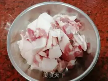 Make Sour pork stew step 1