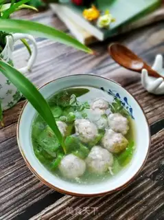 Make Smelt meatball soup step 10
