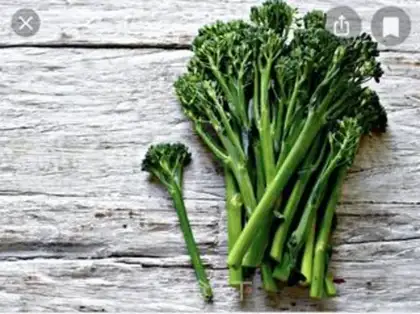 Make Clear the broccoli step 1