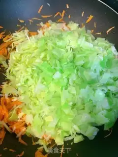 Make Five-coloured buns step 1
