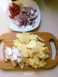 Make Fish mushroom potato chips step 1